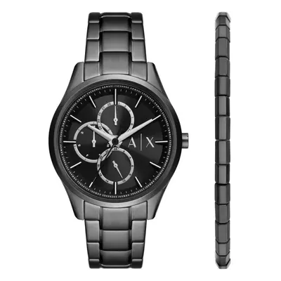 Pánské hodinky Armani Exchange pánská dárková sada hodinek Dane a náramku AX7154SET