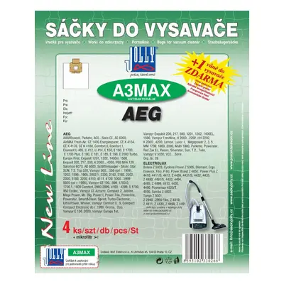 Sáčky do vysavače Sáčky do vysavače A3 MAX - textilní - vůně Jablko