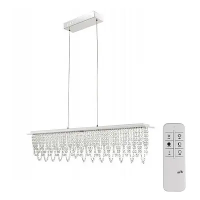 Globo 68405-24H LED závěsné stropní svítidlo 1x24W | 1700lm | 3000-6000K - stmívatelné, chrom, p