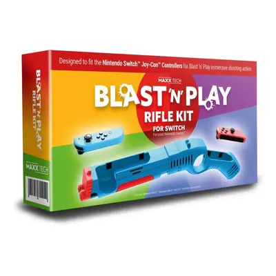 Příslušenství k ovladači Blast 'n' Play Rifle Kit - příslušenství pro Nintendo Switch