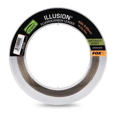 FOX Fluorocarbon Illusion Fluorocarbon Leader Green 50m 0,60mm 40lb 18,2kg