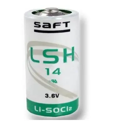 Jednorázová baterie SAFT LSH14, lithiový článek 3.6V, 5800mAh