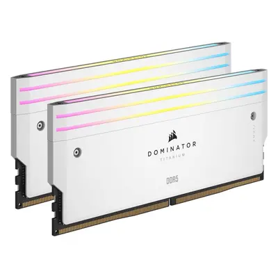 Operační paměť Corsair 48GB KIT DDR5 7000MT/s CL36 Dominator Titanium White XMP