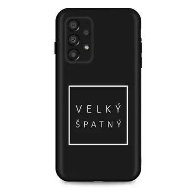 Kryt na mobil TopQ Kryt Samsung A33 5G silikon Velký špatný 74018