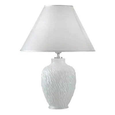 Stolní lampa Kolarz A1340.70 - Stolní lampa CHIARA 1xE27/100W/230V bílá pr. 30 cm