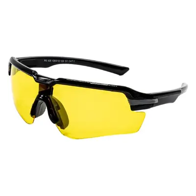 Sluneční brýle GLASSA Polarized PG 425 černo-šedé, žluté sklo