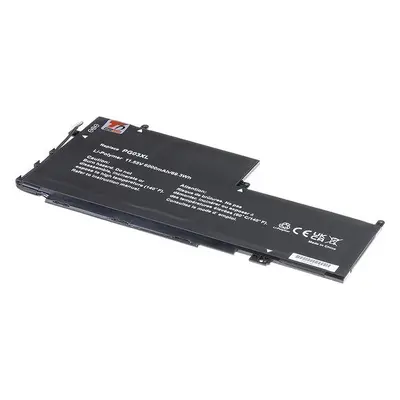 Baterie do notebooku T6 Power pro notebook Hewlett Packard TPN-Q168, Li-Poly, 11,55 V, 6000 mAh 