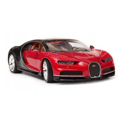 Kovový model Bugatti Chiron červené 1:24