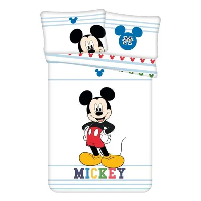 Dětské povlečení Jerry Fabrics Disney Mickey "Colors" baby 100x135, 40x60 cm