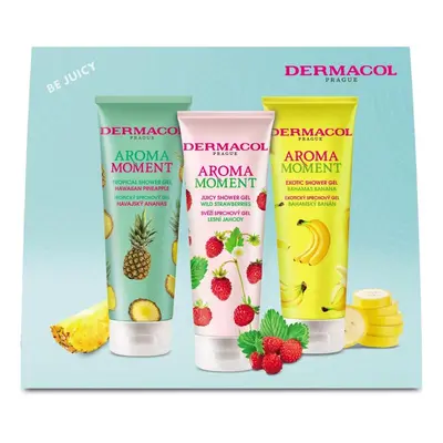 Dárková kosmetická sada DERMACOL Aroma moment mix sprchových gelů I. 2023 750 ml