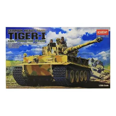 Plastikový model Model Kit tank 13239 - GERMAN TIGER-I (EARLY VERSION)