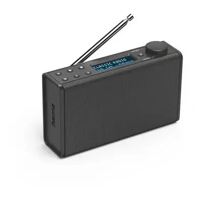 Rádio Hama DR7USB, FM/DAB+, černé