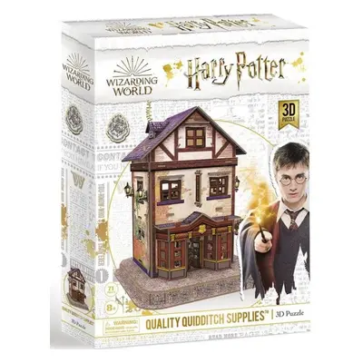 3D puzzle CUBICFUN 3D puzzle Harry Potter: Prvotřídní potřeby pro famfrpál 71 dílků