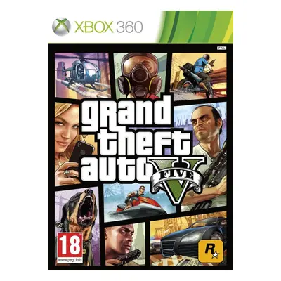 Hra na konzoli Grand Theft Auto V (GTA 5) - Xbox 360