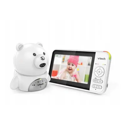 Dětská chůvička VTech BM5150-BEAR, dětská video chůvička s displejem 5"