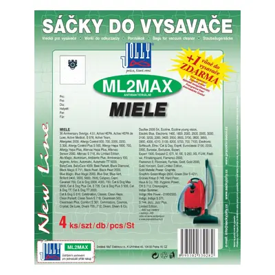 Sáčky do vysavače Sáčky do vysavače ML2 MAX - textilní - vůně Skořice