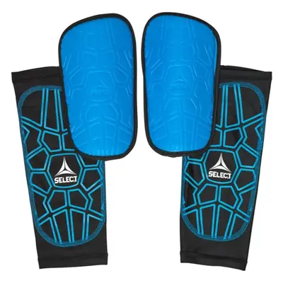 Fotbalové chrániče SELECT Shin guard Super safe blue, vel. L