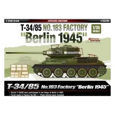 Plastikový model Model Kit tank 13295 - T-34/85 No.183 Factory "Berlin 1945"