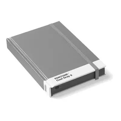 Zápisník PANTONE Notebook, vel. S, Cool Gray 9