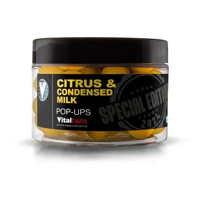 Vitalbaits Pop-Up Citrus & Condensed Milk Yellow 50g 14mm