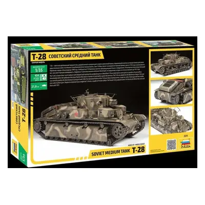 Plastikový model Model Kit tank 3694 - T-28 Heavy Tank