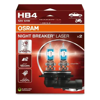 Autožárovka OSRAM HB4 Night Breaker Laser Next Generation +150%, 2ks