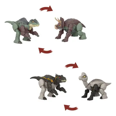 Figurka Jurassic World Dinosaurus s transformací dvojité nebezpečí