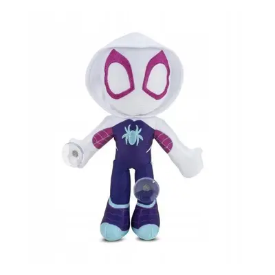 Plyšák Spidey Ghost-Spider Spiderman plyšák s přísavkou 23 cm