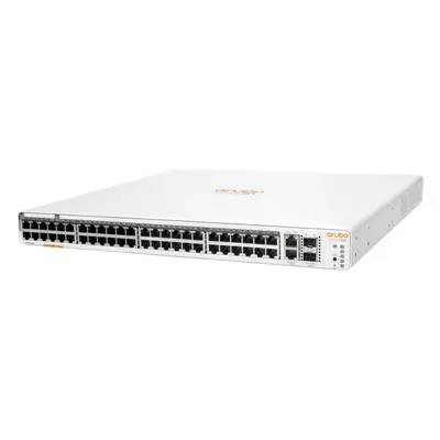 Switch HPE Aruba Instant On 1960 48G 40p Class4 8p Class6 PoE 2XGT 2SFP+ 600W Switch