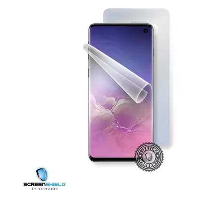 Ochranná fólie Screenshield SAMSUNG Galaxy S10 na celé tělo