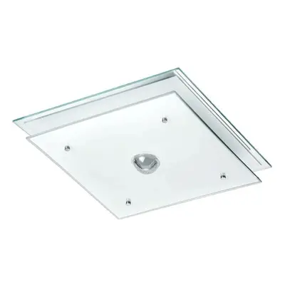 Nástěnná lampa LUXERA 65115 - Stropní svítidlo IKAROS DIAMOND 3xE27/60W