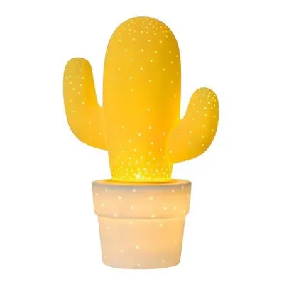 Stolní lampa Lucide 13513/01/34 - Stolní lampa CACTUS 1xE14/40W/230V žlutá