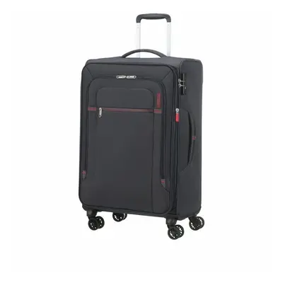 Cestovní kufr American Tourister Crosstrack Spinner 67/24 EXP Grey/Red