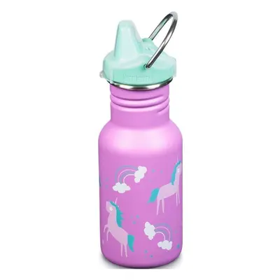 Láhev na pití pro děti Klean Kanteen Kid Classic Narrow w/Kid Sippy Cap, unicorns, 355 ml