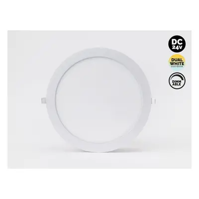 Kama Lights LED panel 24V Dual White LP300R 24W, bílá