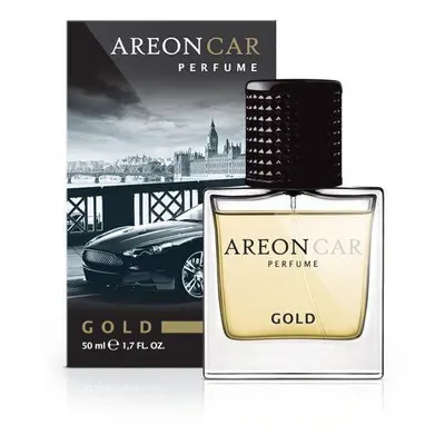 Vůně do auta AREON PERFUME GLASS 50ml Gold