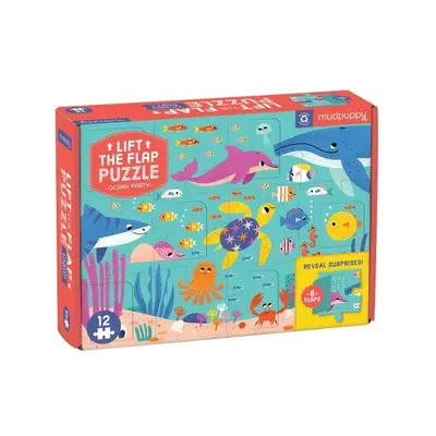 Puzzle Puzzle - Lift-the-flap - Oceán (12 ks)