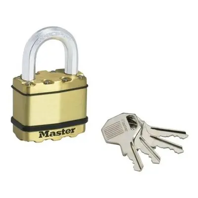 Visací zámek Master Lock Mosazný visací zámek M5BEURD Excell 50mm