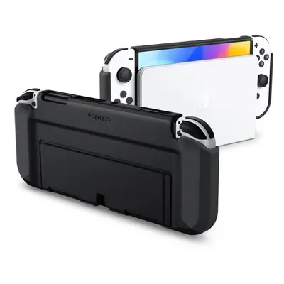 Obal na Nintendo Switch Spigen Thin Fit Black Nintendo Switch OLED