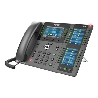 Fanvil X210 SIP telefon, 4.3" bar. disp.+ 2 přid. disp., 20 SIP,106 DSS, 2xGbit