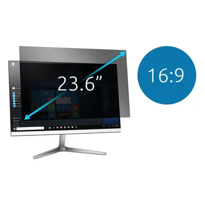 Privátní filtr Kensington pro monitory 23.6" (16 : 9), dvousměrný, odnímatelný