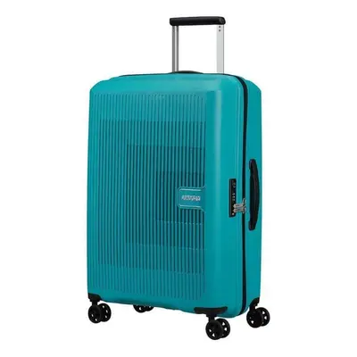 Cestovní kufr American Tourister Aerostep Spinner 68 EXP Turquoise Tonic