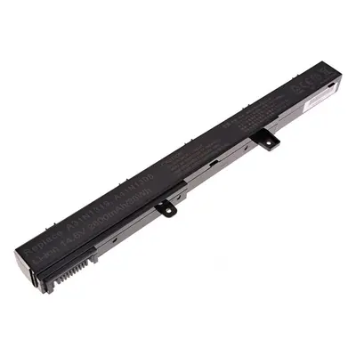 Baterie do notebooku T6 power Asus X451, X551, 2600mAh, 38Wh, 4cell