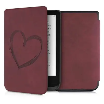 Pouzdro na čtečku knih KW Mobile - Brushed Heart - KW5022804 - Pouzdro pro Pocketbook 616/617/62