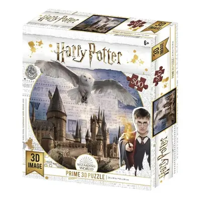 PRIME 3D Puzzle Harry Potter: Bradavická škola čar a kouzel 3D 500 dílků