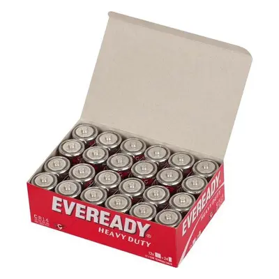 Jednorázová baterie Energizer Eveready C zinkochloridová baterie 24 ks