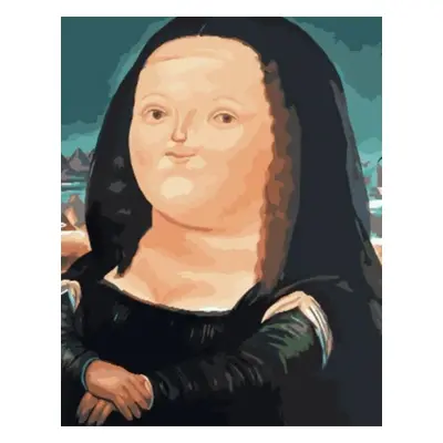 Malování podle čísel Gaira Fernando Botero - Mona Lisa M991756