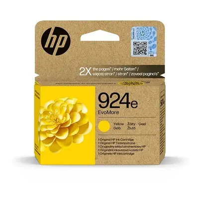 Cartridge HP 4K0U9NE č. 924 XL EvoMore žlutá