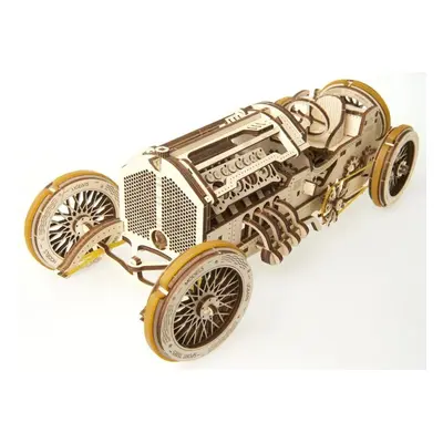 Dřevěná stavebnice Ugears Grand Prix auto model U-9