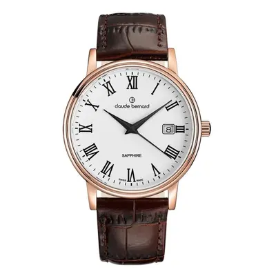 Pánské hodinky CLAUDE BERNARD Classic 53009 37R BR